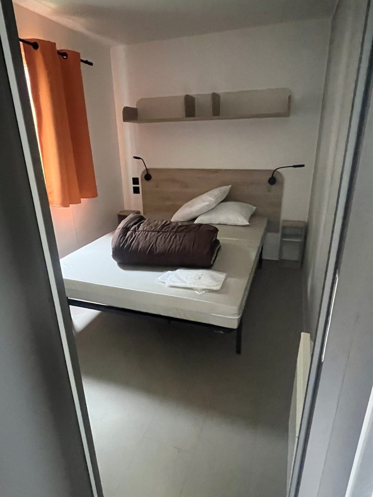 mobil home lit double