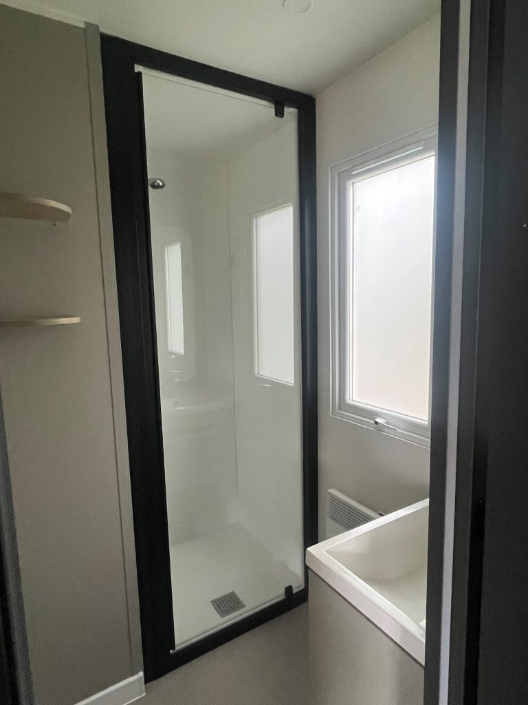 mobil home salle de bain